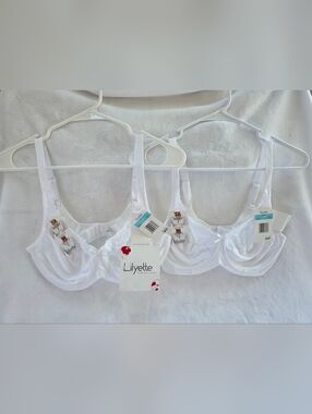 Two Lilyette Bra's Women's Size 36C